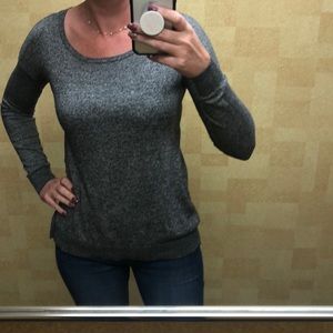 The perfect light gray sweater.